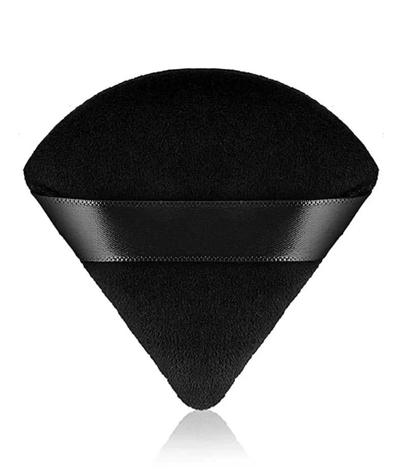 2Pcs Triangle Powder Puff Face Makeup Sponge Soft Velvet Cosmetic Puff Blender Beauty Foundation Sponge Make Up Accessories