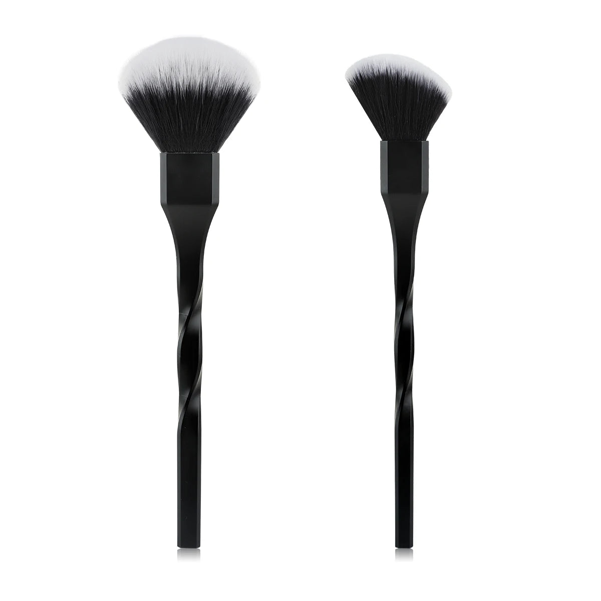 1PCS Spiral Design Plastic Handle Beauty Makeups Brushes Cosmetics Powder Blush Brush Make-up for women Tool  Free Shipping