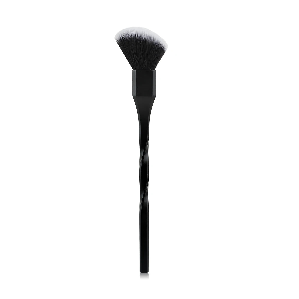 1PCS Spiral Design Plastic Handle Beauty Makeups Brushes Cosmetics Powder Blush Brush Make-up for women Tool  Free Shipping